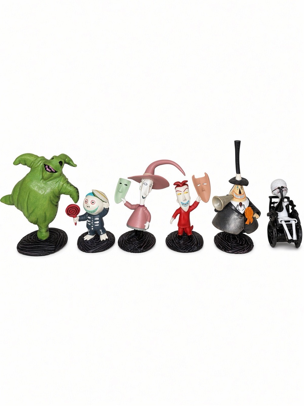 Nightmare Before Christmas Figure Set Oogie Lock Shock Barrel